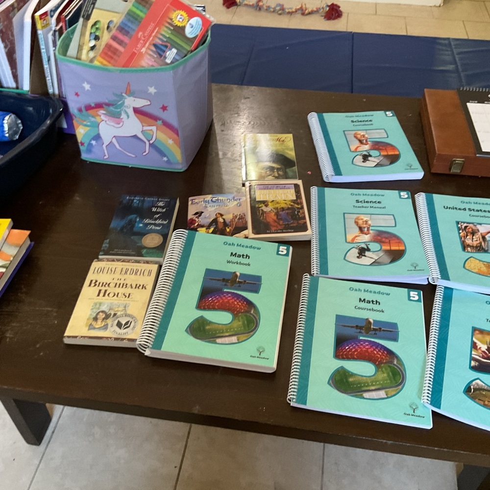 Oak meadow 5th grade full set